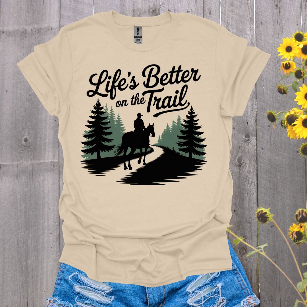 On the Trail Horse T-Shirt