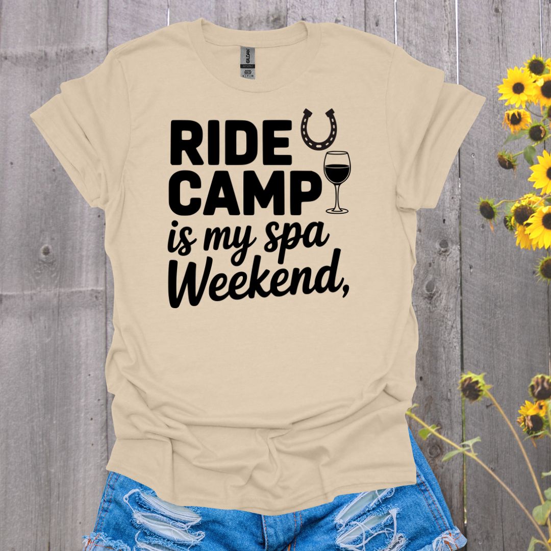 Ride Camp Spa Horse T-Shirt