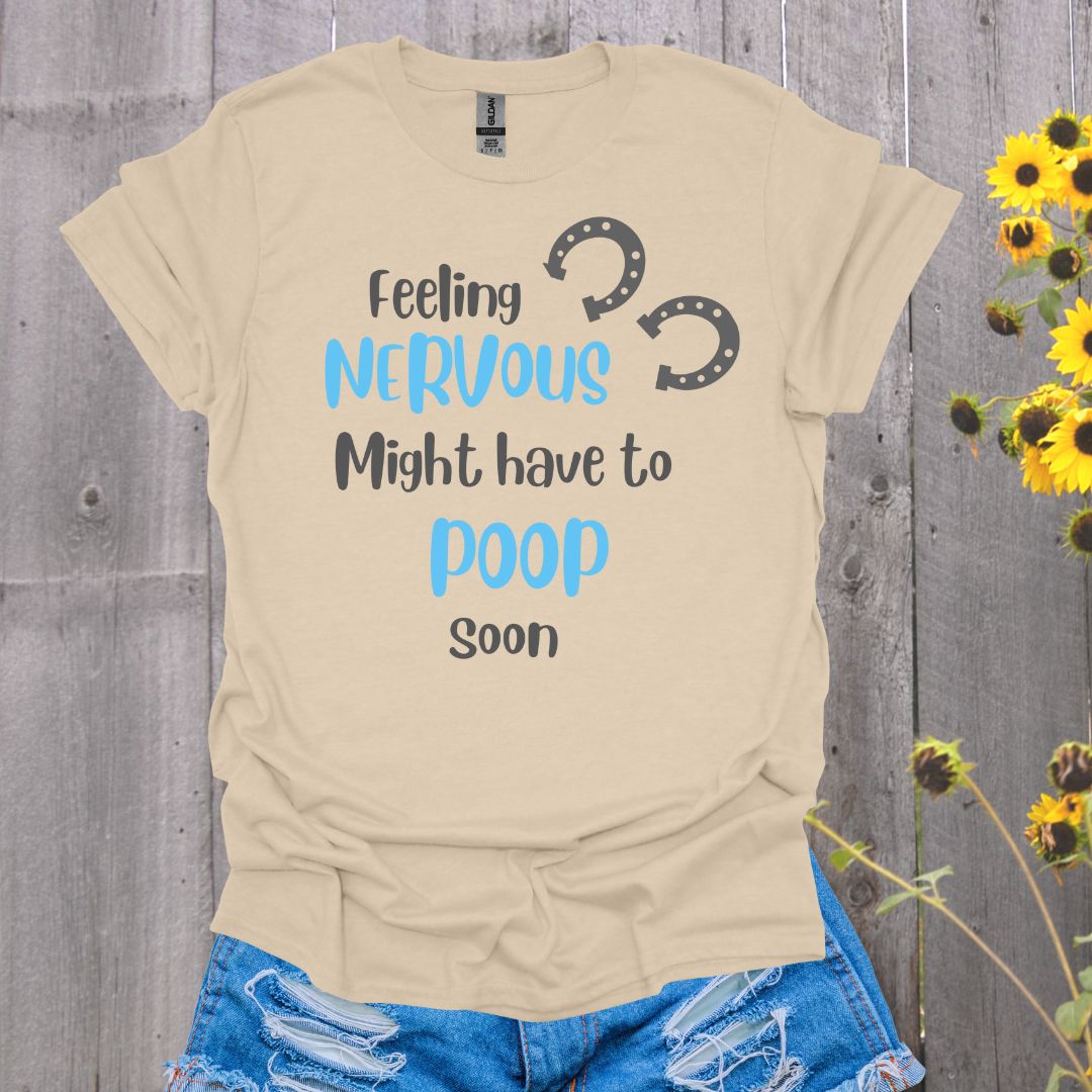 Feeling Nervous Horse T-Shirt