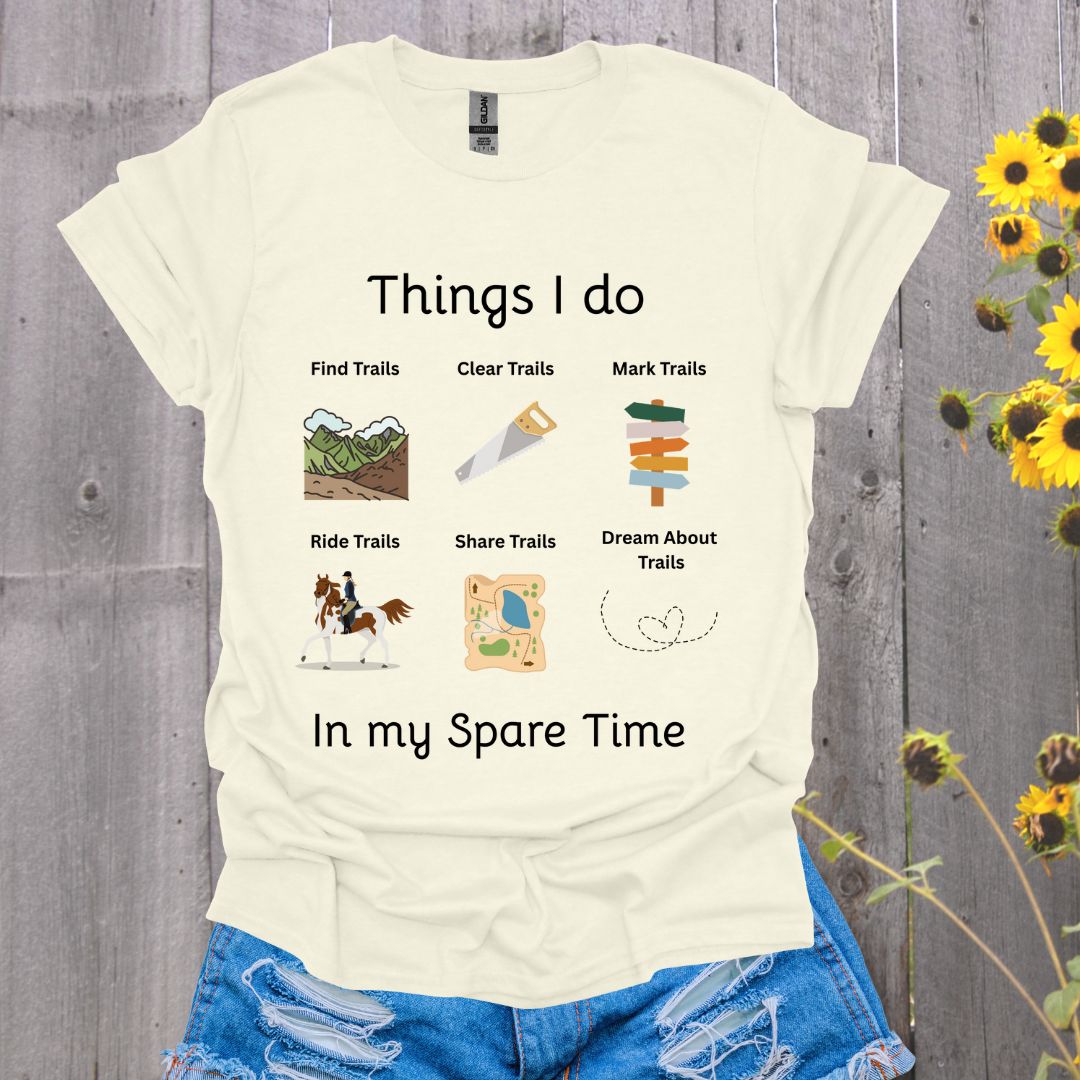 Things I Do Horse T-Shirt