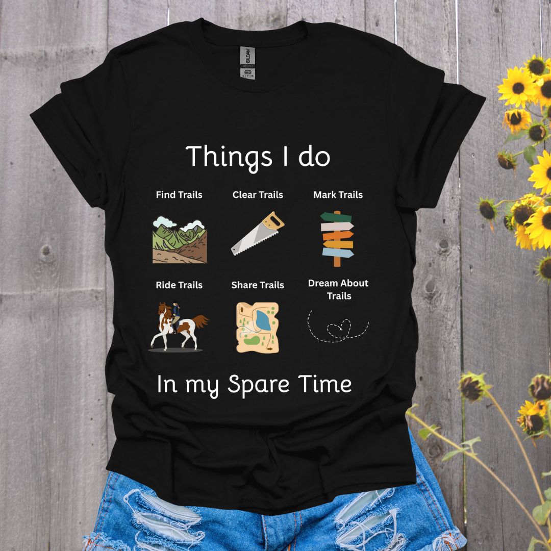 Things I Do Horse T-Shirt