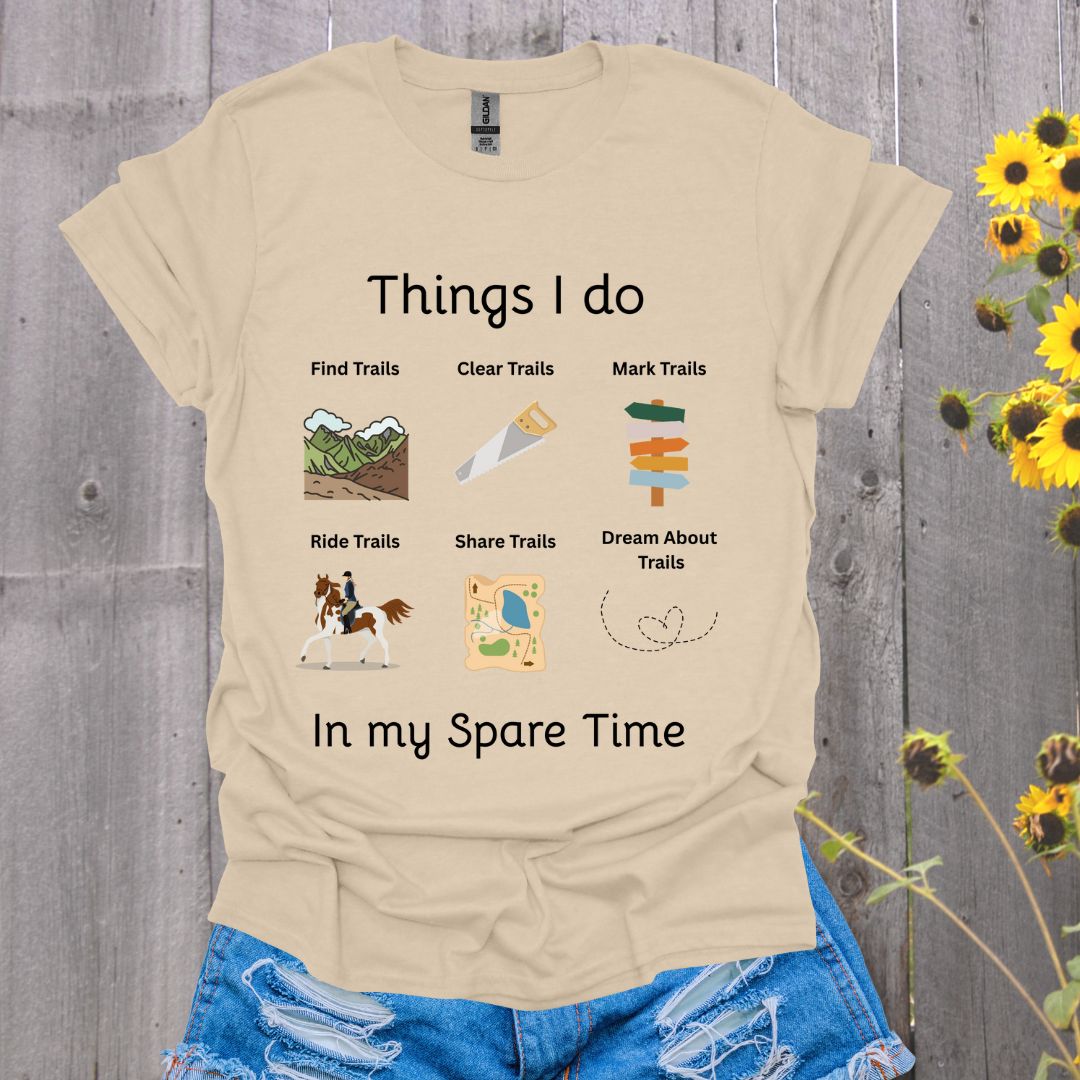 Things I Do Horse T-Shirt