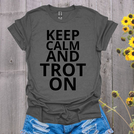 Trot On Horse Softstyle T-Shirt