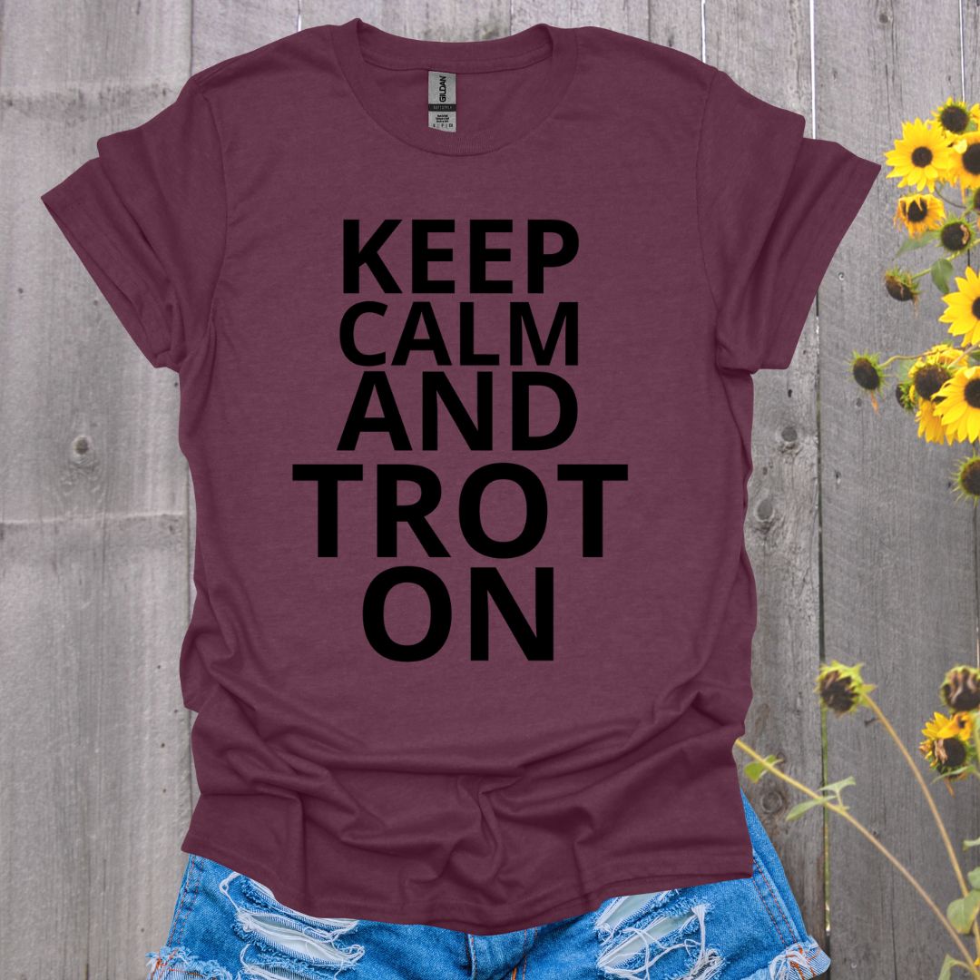 Trot On Horse Softstyle T-Shirt