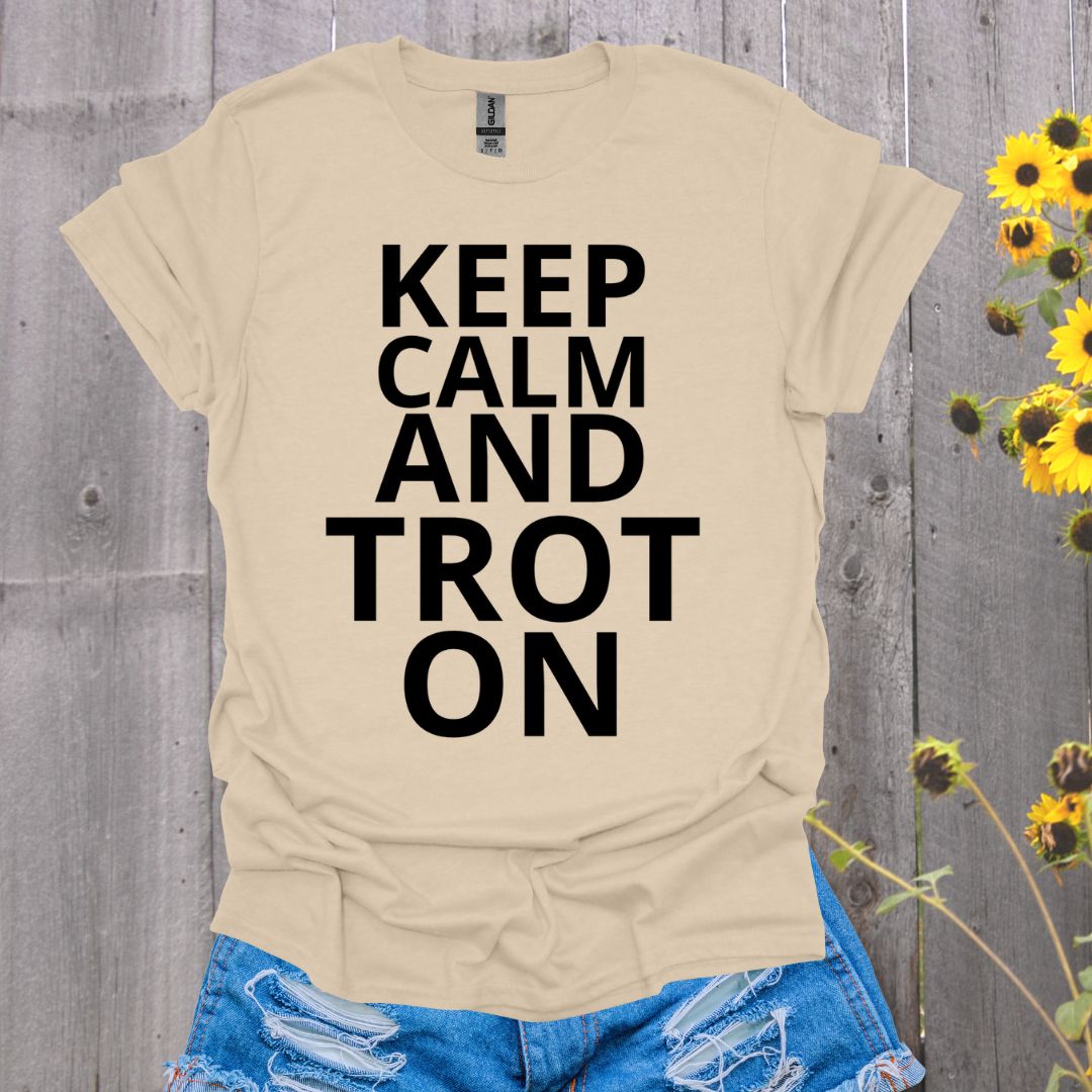 Trot On Horse Softstyle T-Shirt