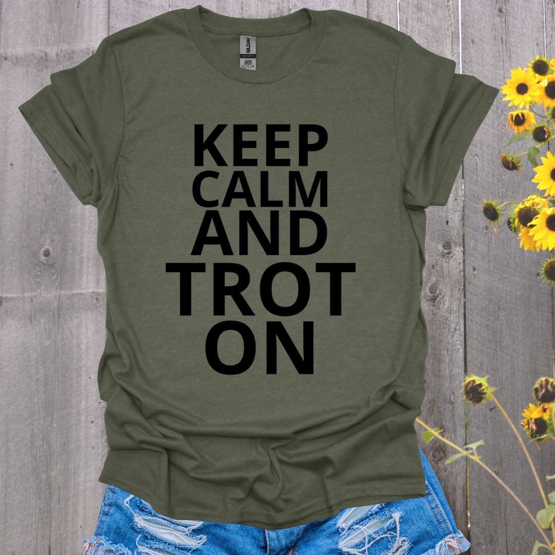Trot On Horse Softstyle T-Shirt