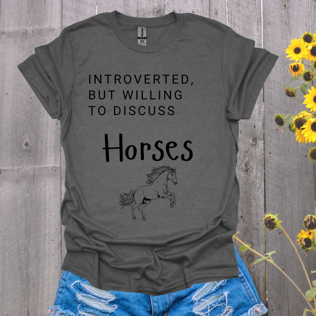 Introverted Horses T-Shirt