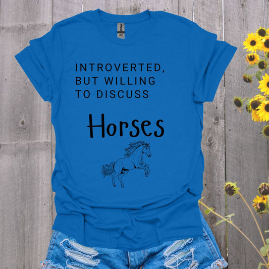 Introverted Horses T-Shirt