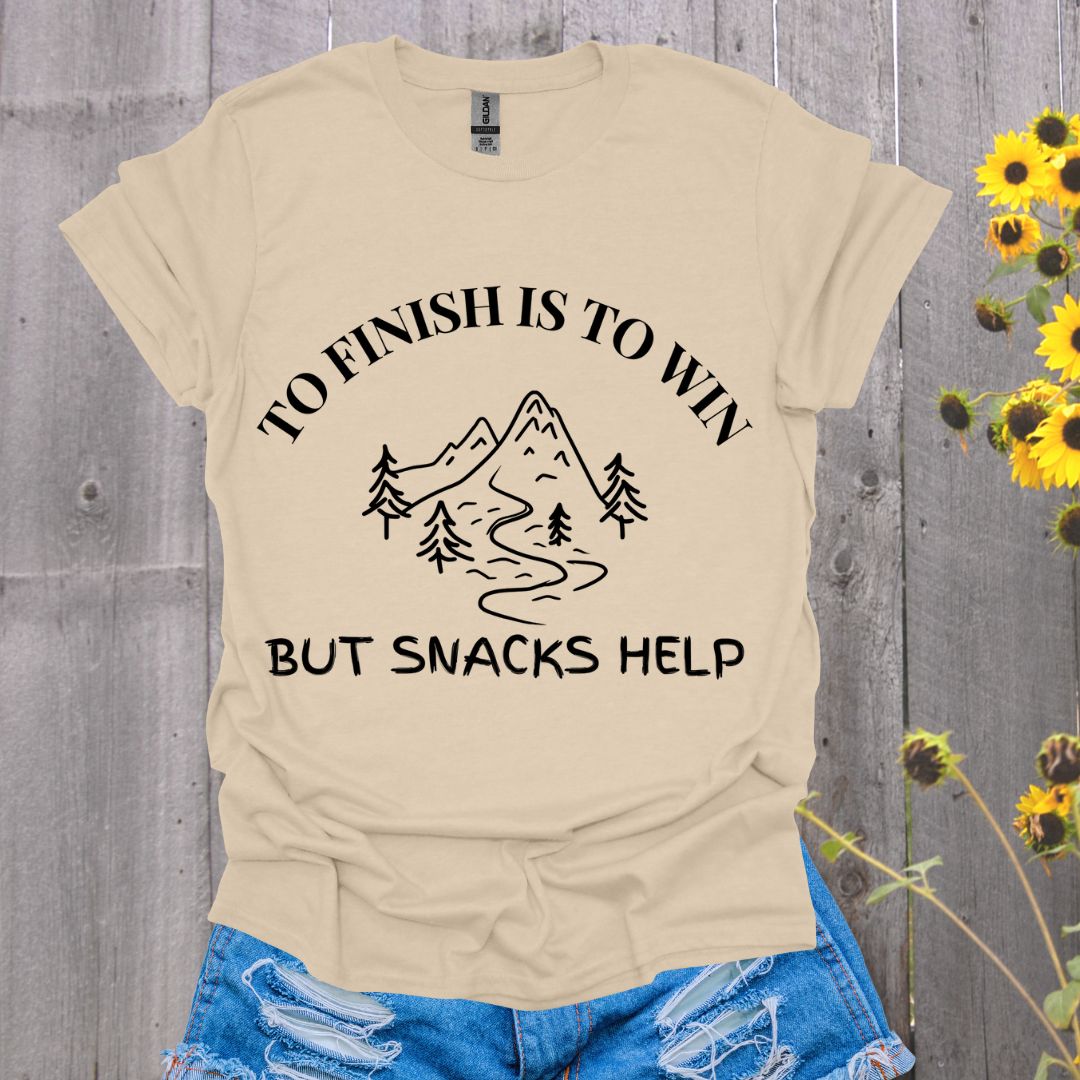 Snacks Help Horse T-Shirt