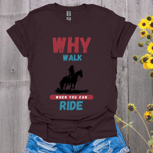 Why Walk Horse T-Shirt