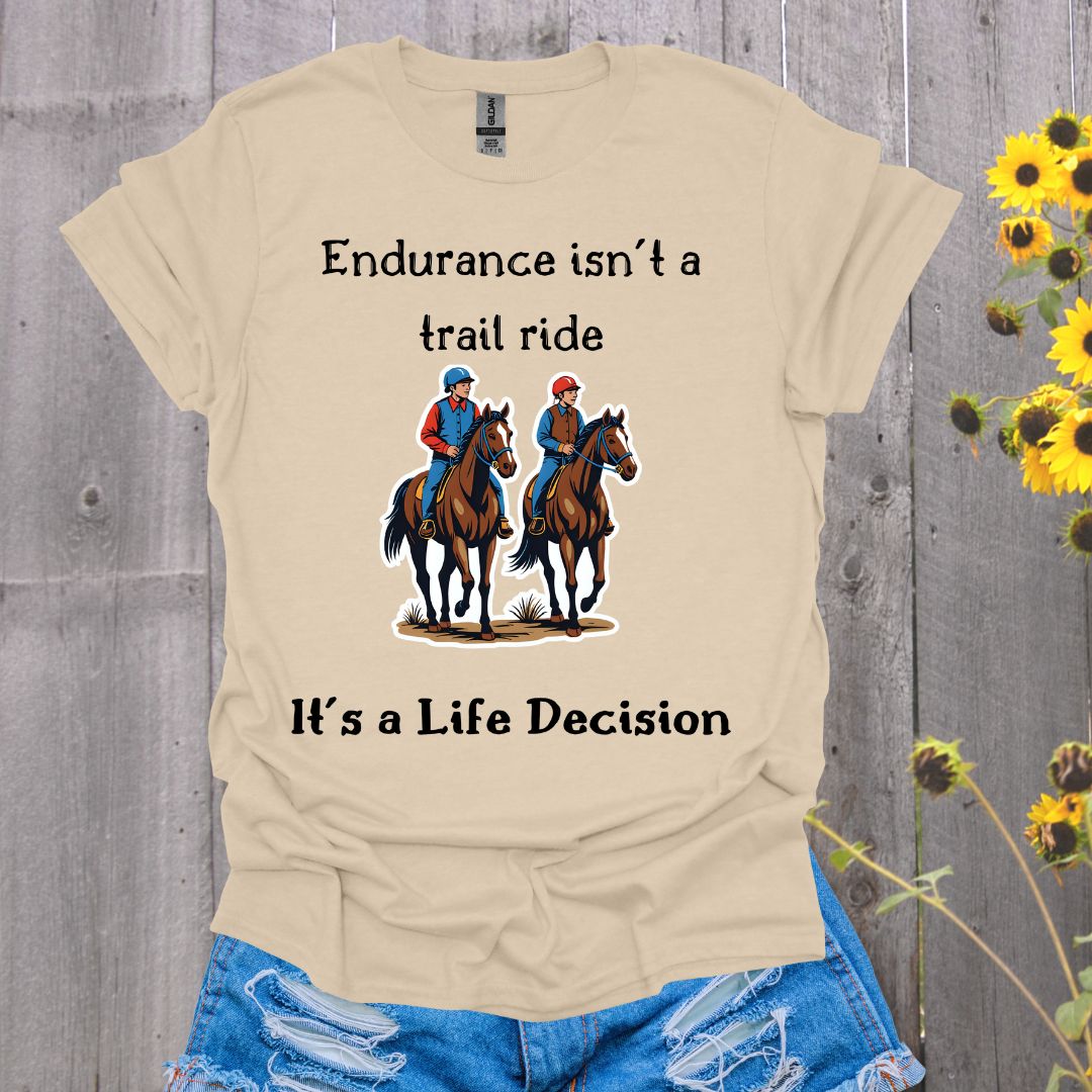 Not a Trail Ride Horse T-Shirt