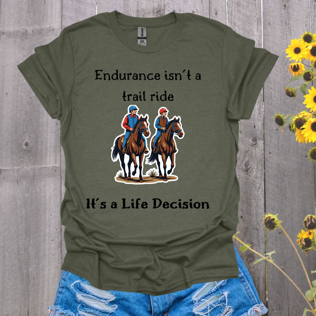 Not a Trail Ride Horse T-Shirt