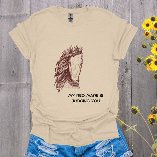 Judging You Horse T-Shirt