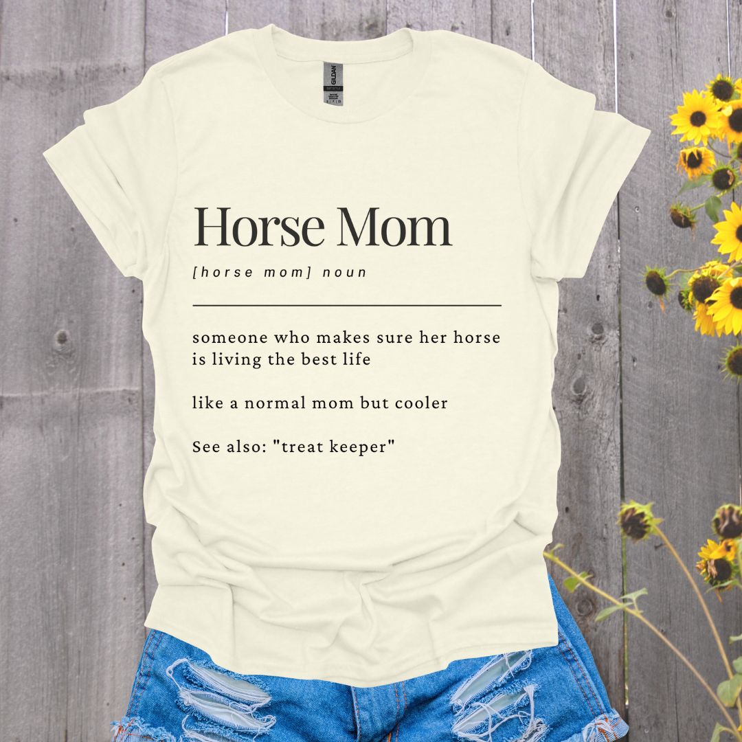 Horse Mom Softstyle T-shirt