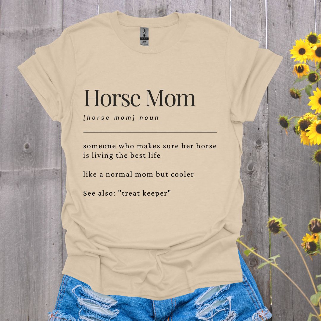 Horse Mom Softstyle T-shirt