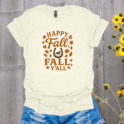 Happy Fall Horse T-Shirt