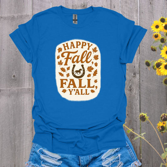 Happy Fall Horse T-Shirt