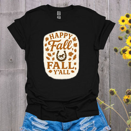 Happy Fall Horse T-Shirt