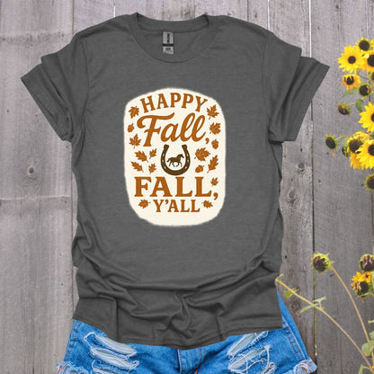 Happy Fall Horse T-Shirt
