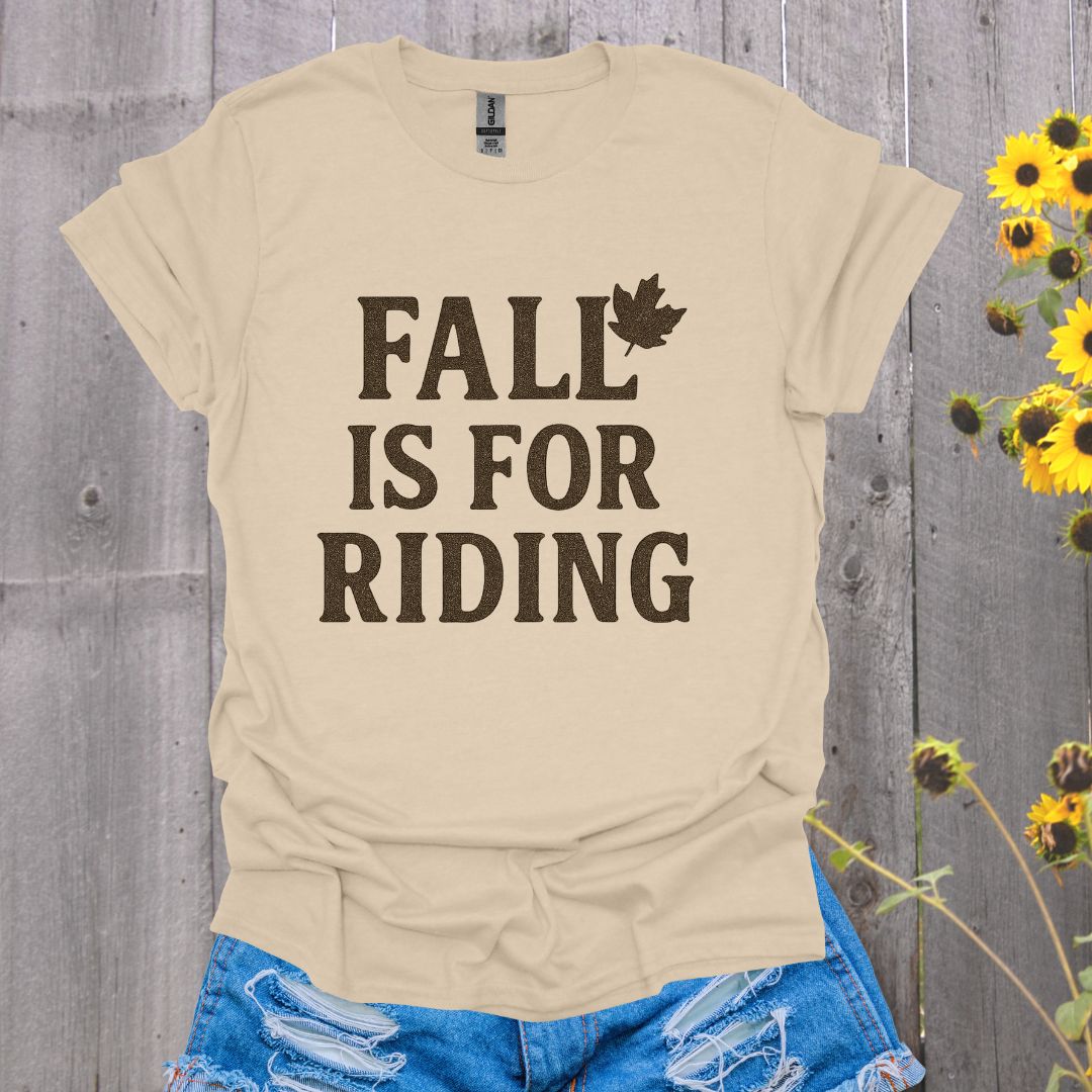 Fall Riding Horse T-Shirt