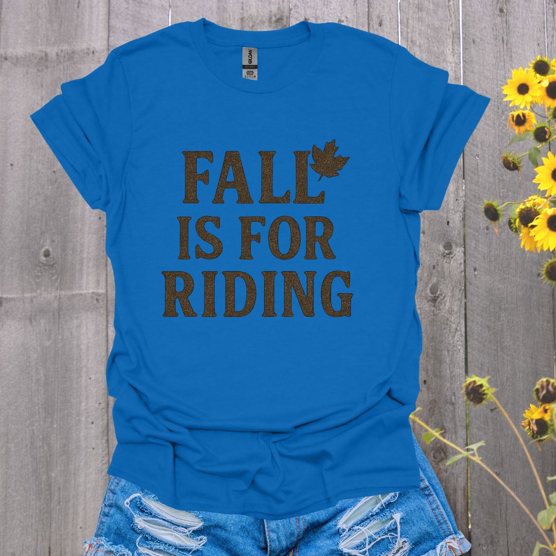 Fall Riding Horse T-Shirt