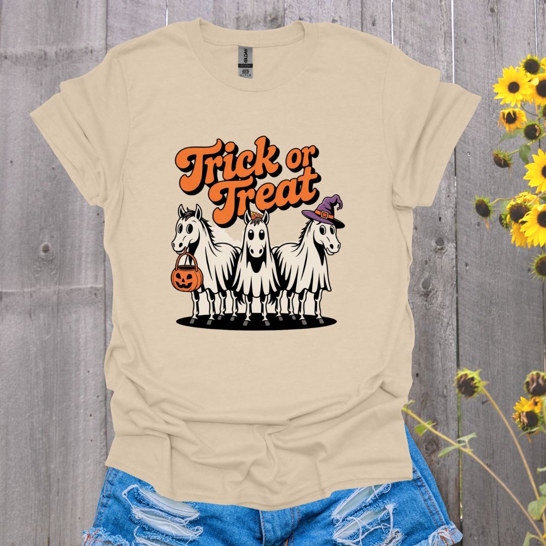 Trick or Treat Horse T-Shirt