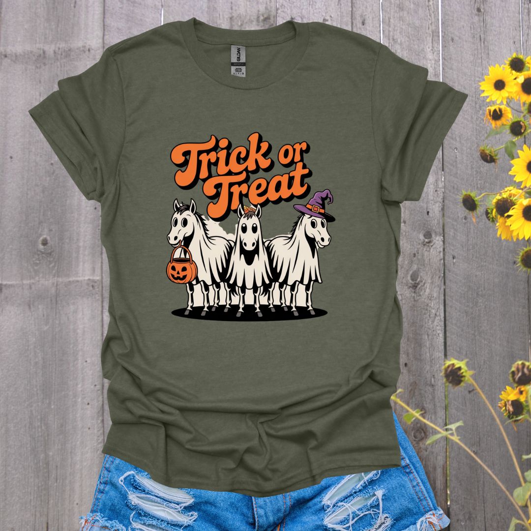 Trick or Treat Horse T-Shirt