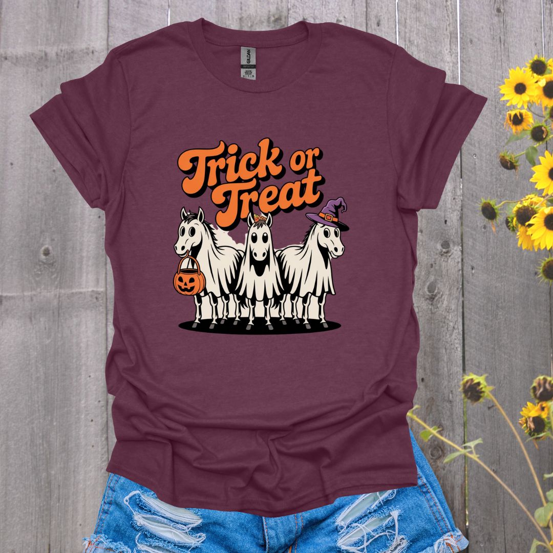 Trick or Treat Horse T-Shirt