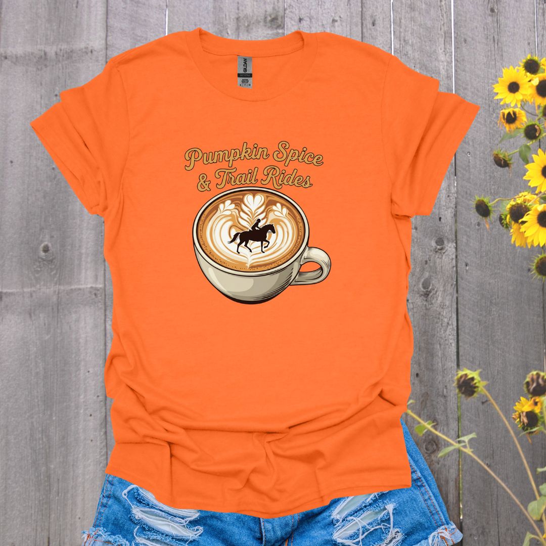 Pumpkin Spice Horse T-Shirt