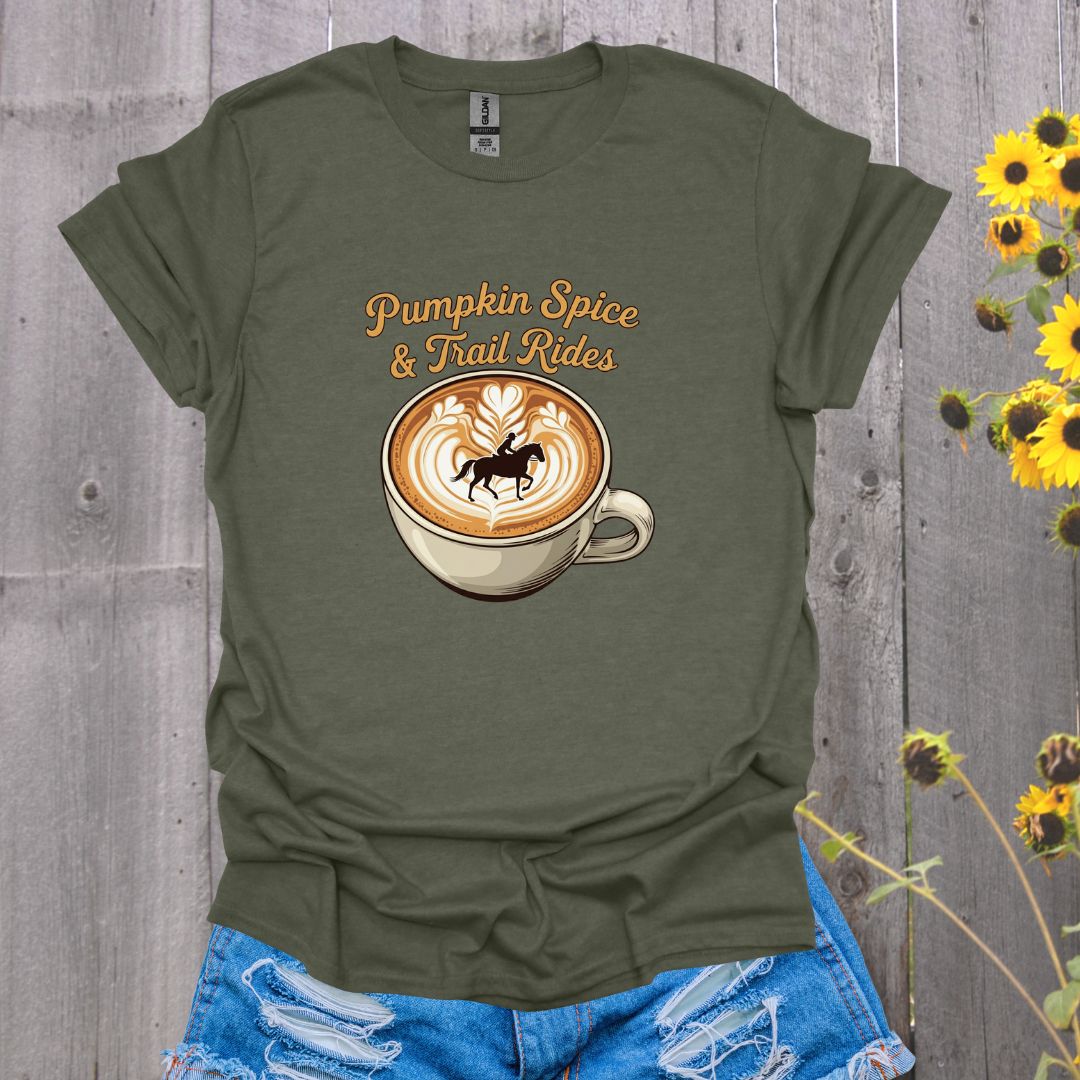 Pumpkin Spice Horse T-Shirt