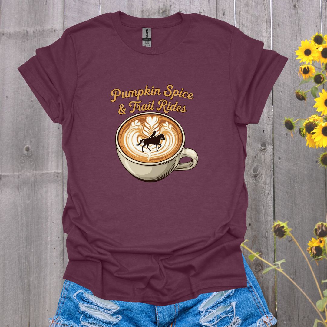 Pumpkin Spice Horse T-Shirt