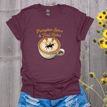 Pumpkin Spice Horse T-Shirt
