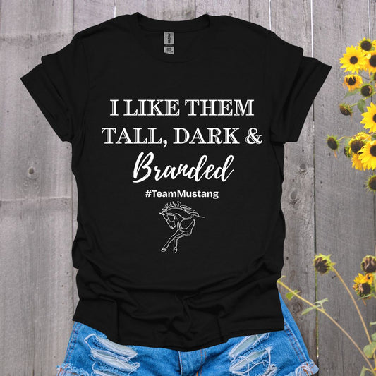 Branded Mustang Horse T-Shirt