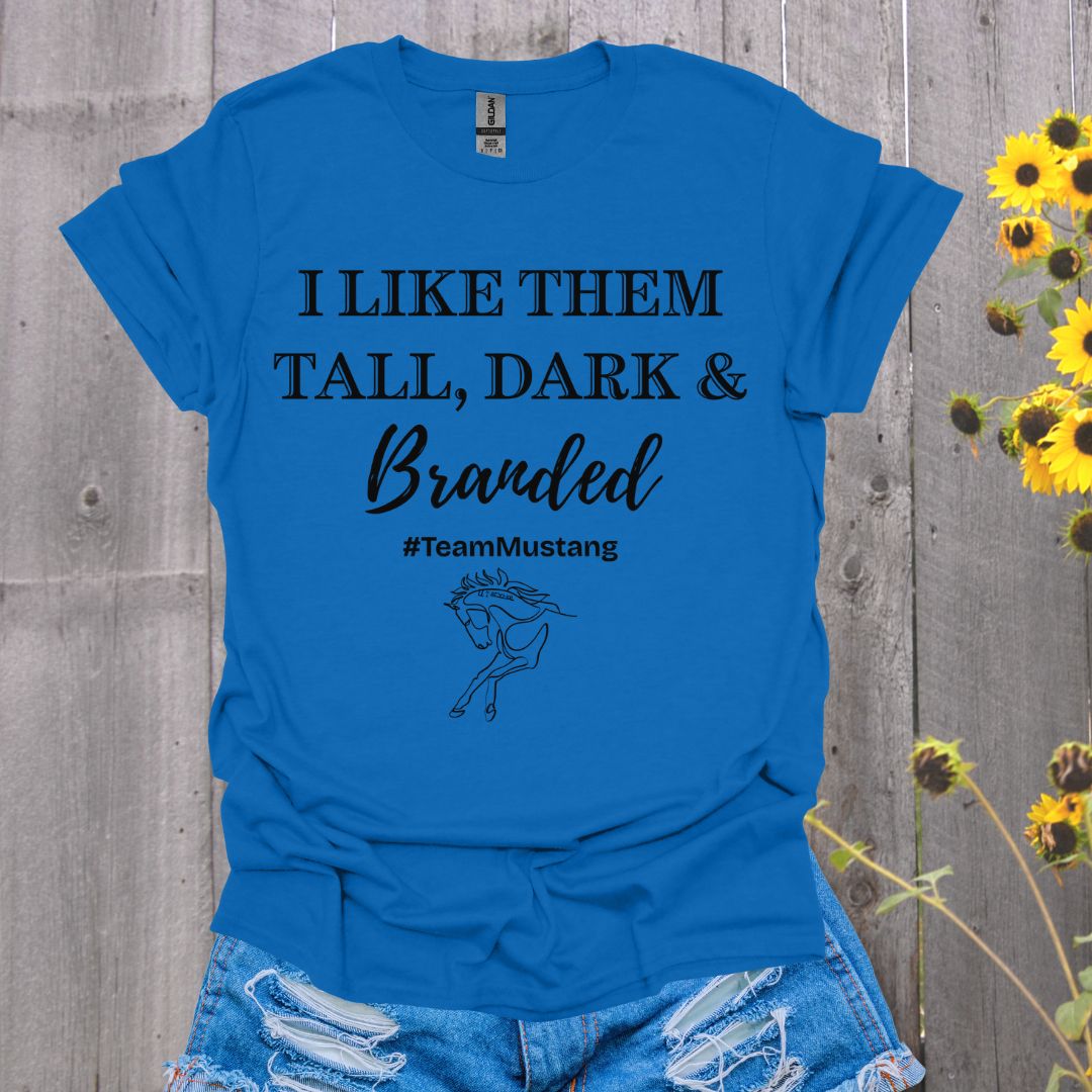 Branded Mustang Horse T-Shirt
