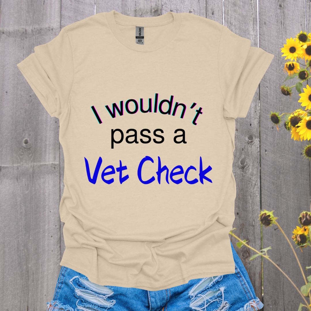Vet Check Horse T-Shirt