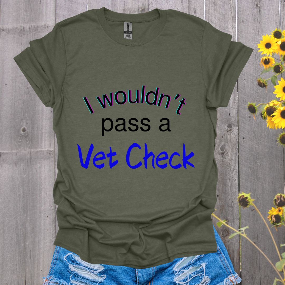 Vet Check Horse T-Shirt