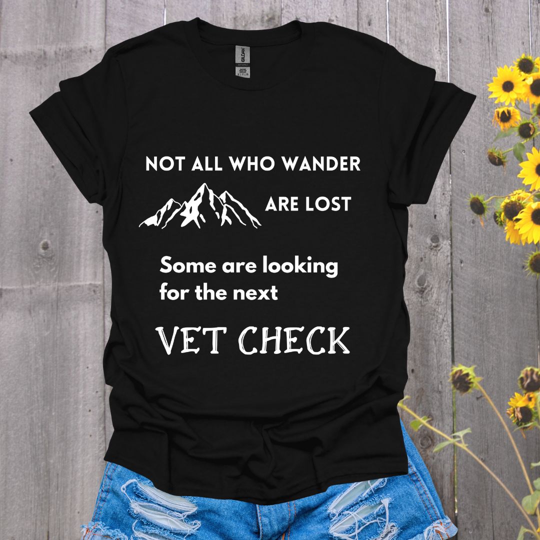 All Who Wander Horse T-Shirt