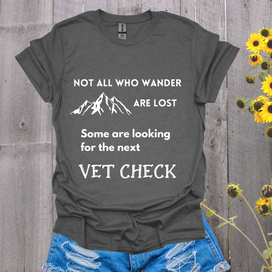 All Who Wander Horse T-Shirt