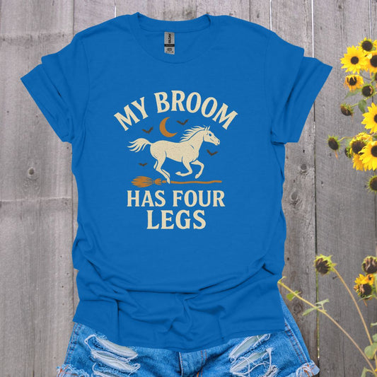 My Broom Has Four Legs Horse T-Shirt