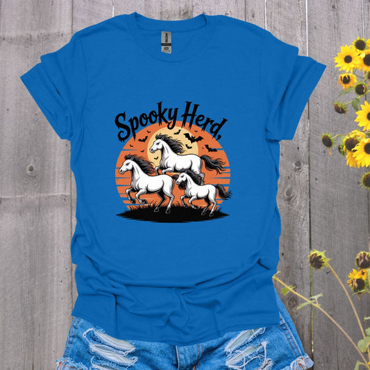 Spooky Herd Horse T-Shirt