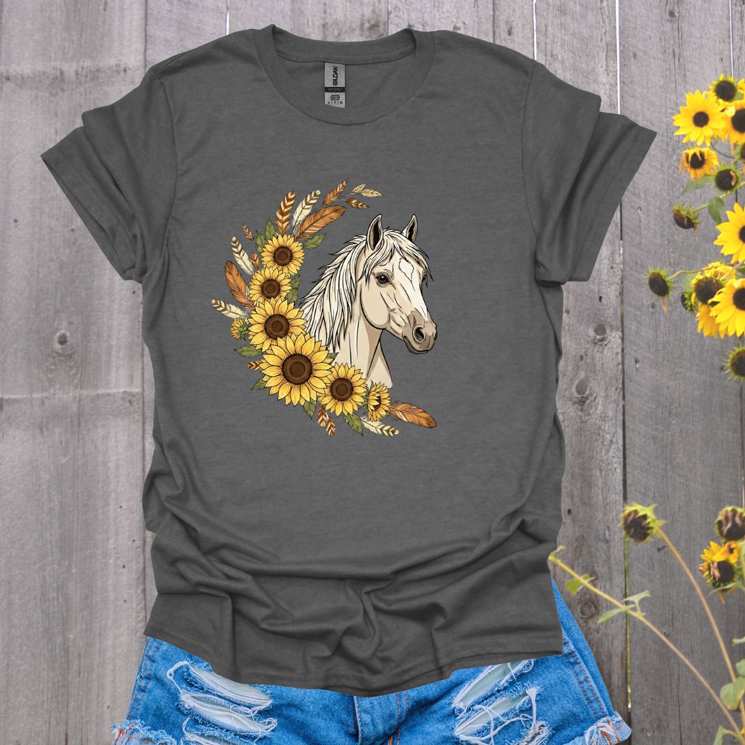 Sunflower Horse T-Shirt