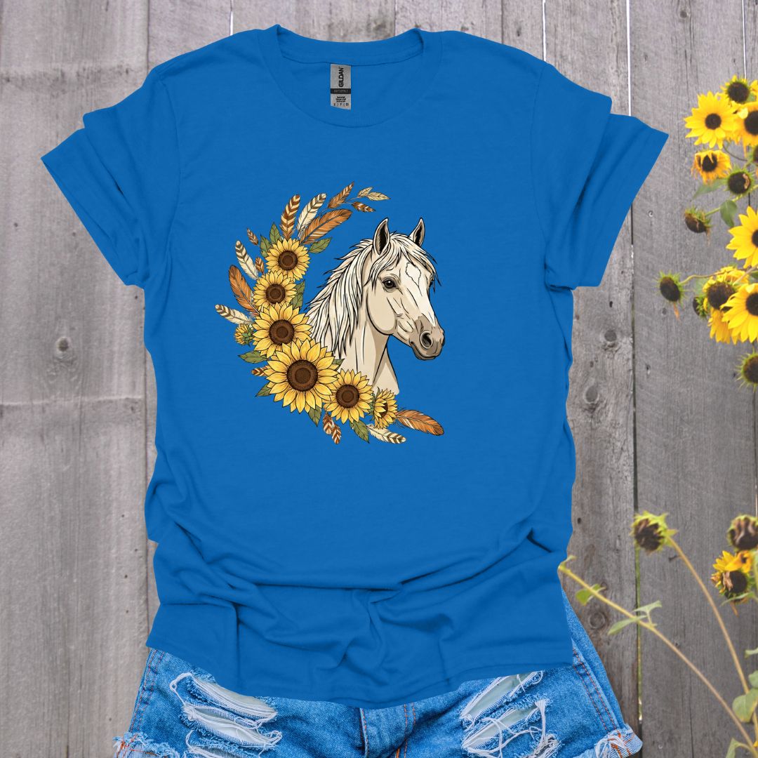 Sunflower Horse T-Shirt