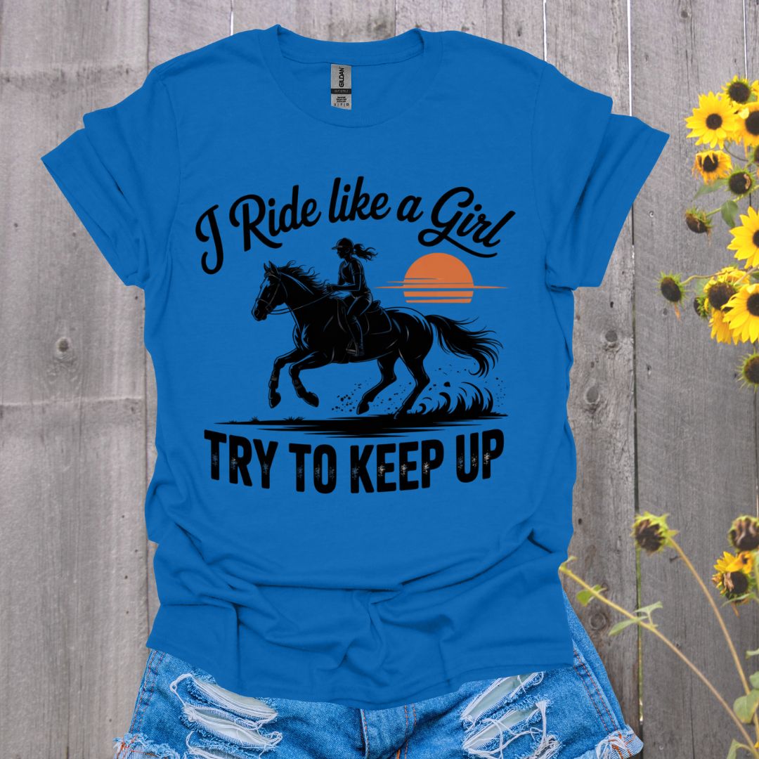 Ride Like a Girl Horse T-Shirt