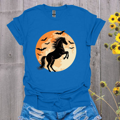 Halloween Moon Horse T-Shirt