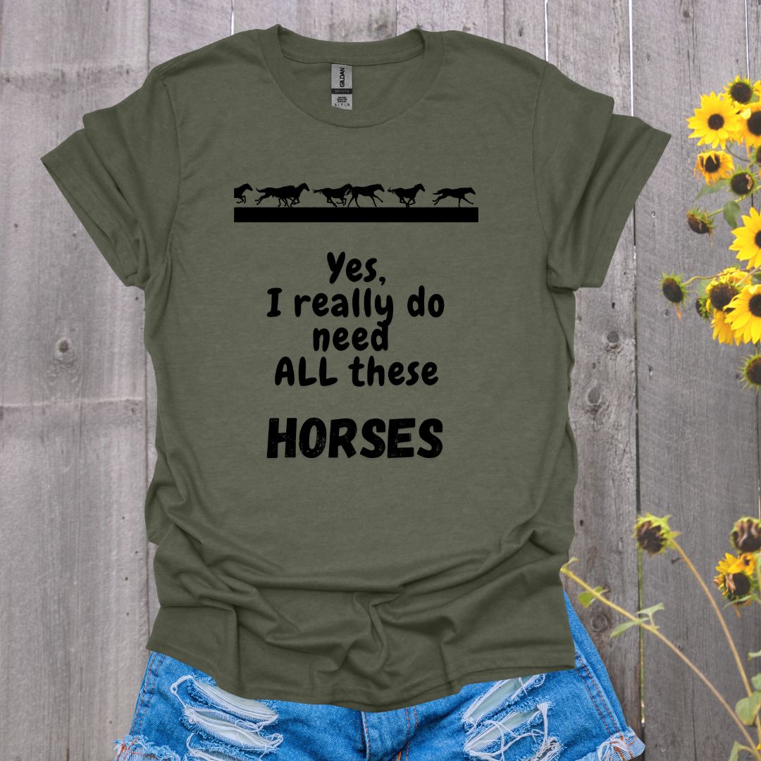 All These Horses Softstyle T-Shirt