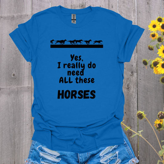 All These Horses Softstyle T-Shirt