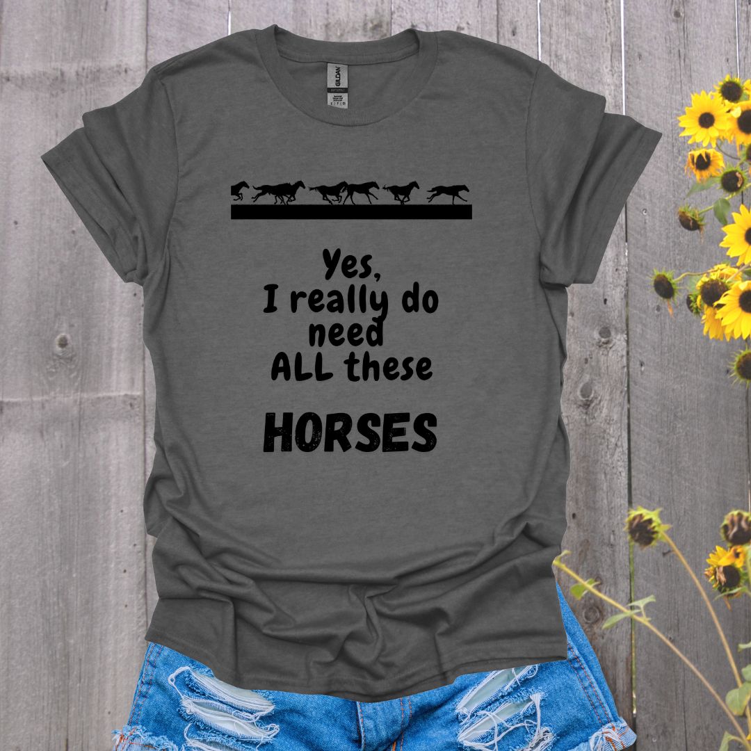 All These Horses Softstyle T-Shirt