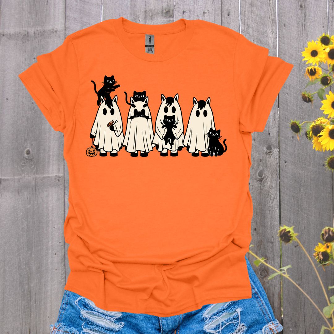 Cats & Ghost Horse T-Shirt