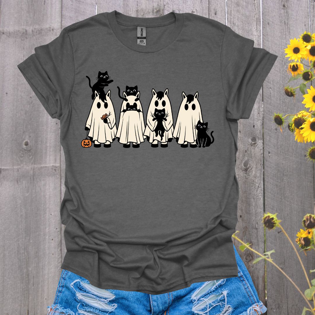 Cats & Ghost Horse T-Shirt