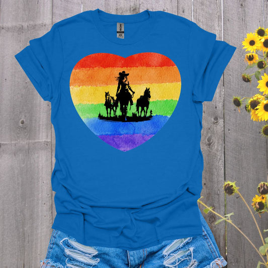Cowgirl Pride Horse T-Shirt
